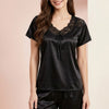 DMORA Luxe Satin Nighty Robe Set