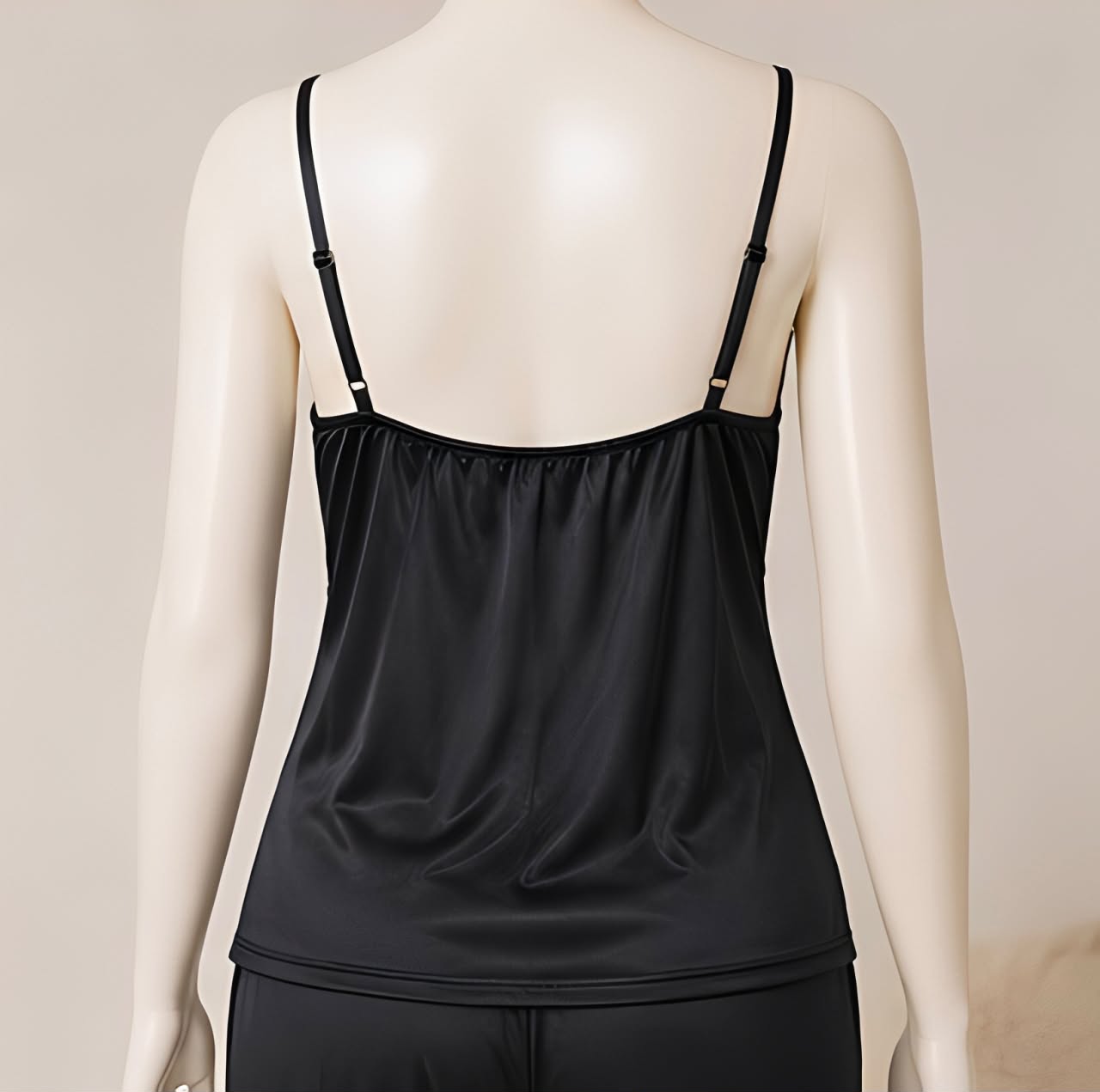 DMORA Luxe Satin Nighty Robe Set - My Store 5