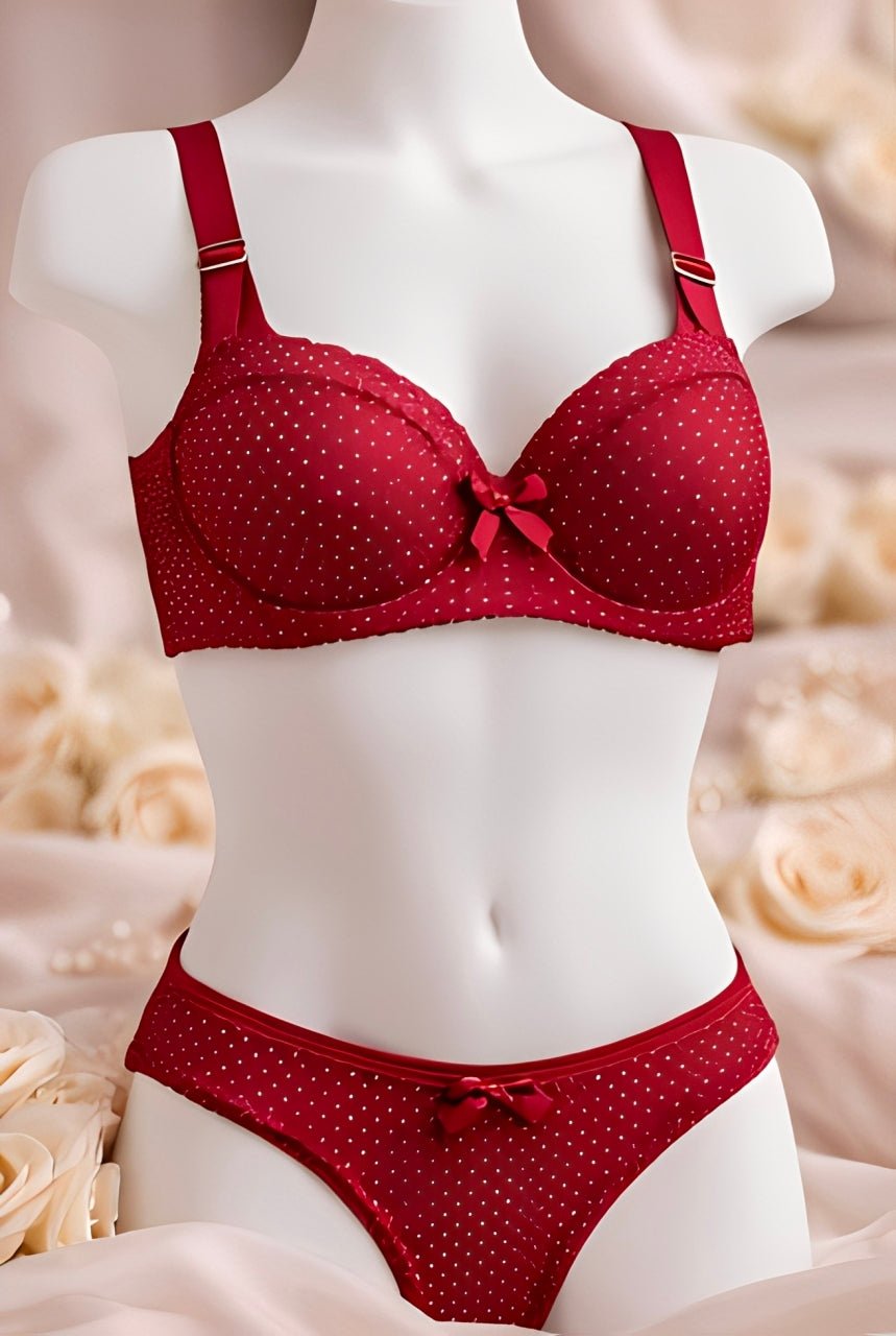 DMORA Polka Charm Lingerie Set - My Store 5
