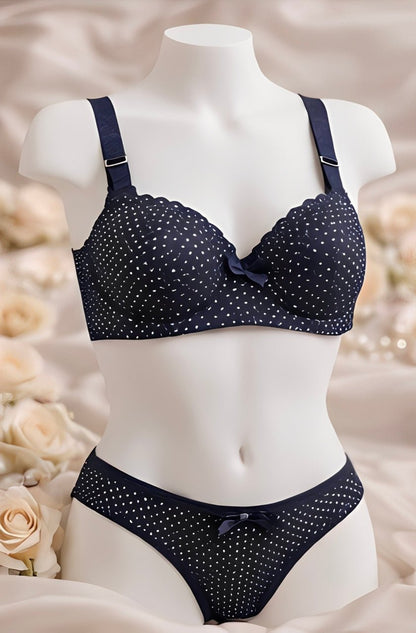 DMORA Polka Charm Lingerie Set - My Store 5