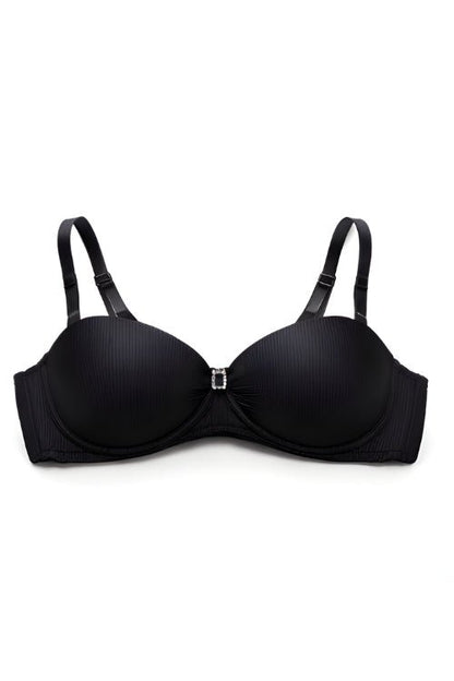 DMORA Ribbed Sculpt Padded Bra - My Store 5