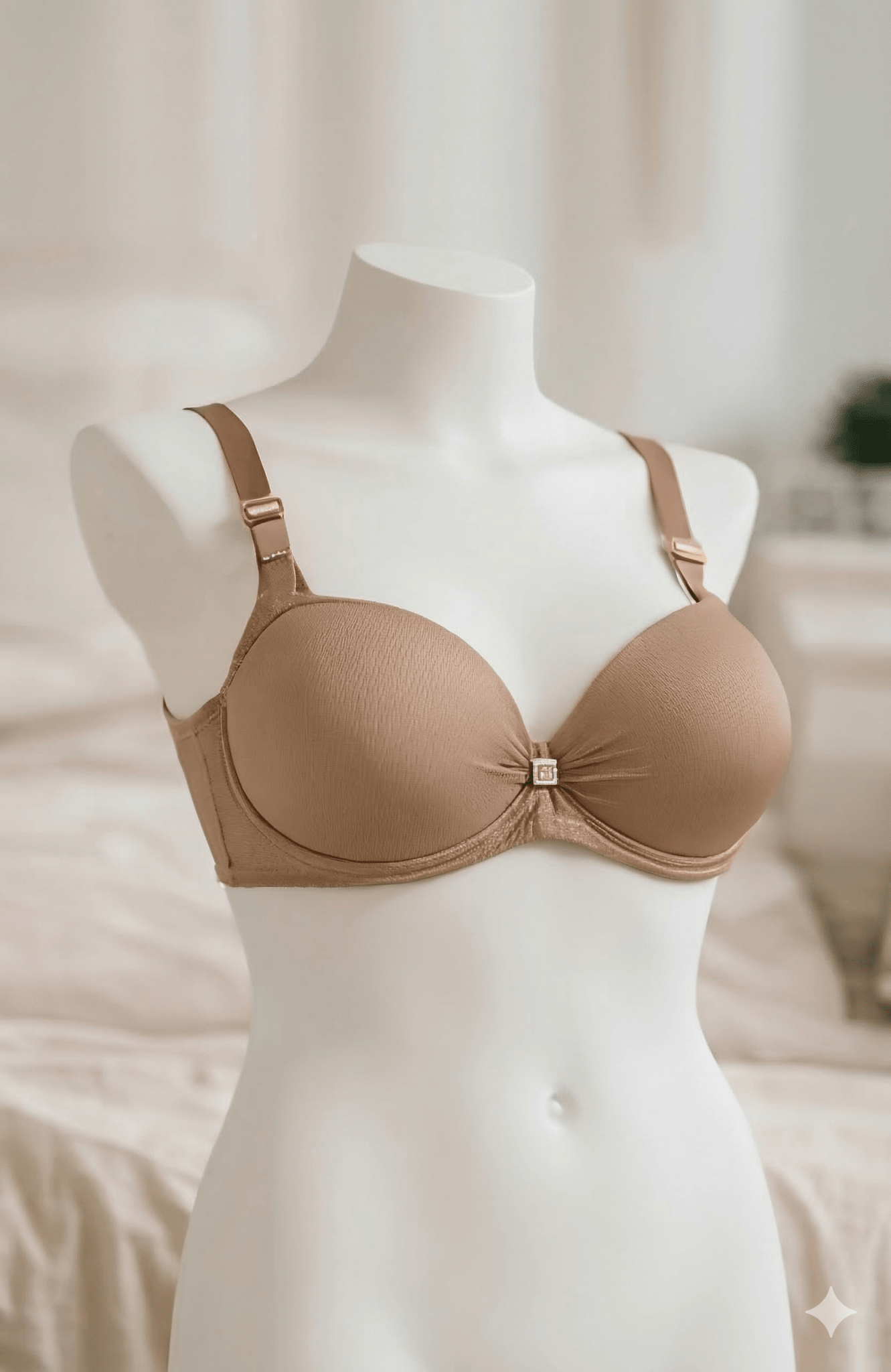 DMORA Ribbed Sculpt Padded Bra - My Store 5