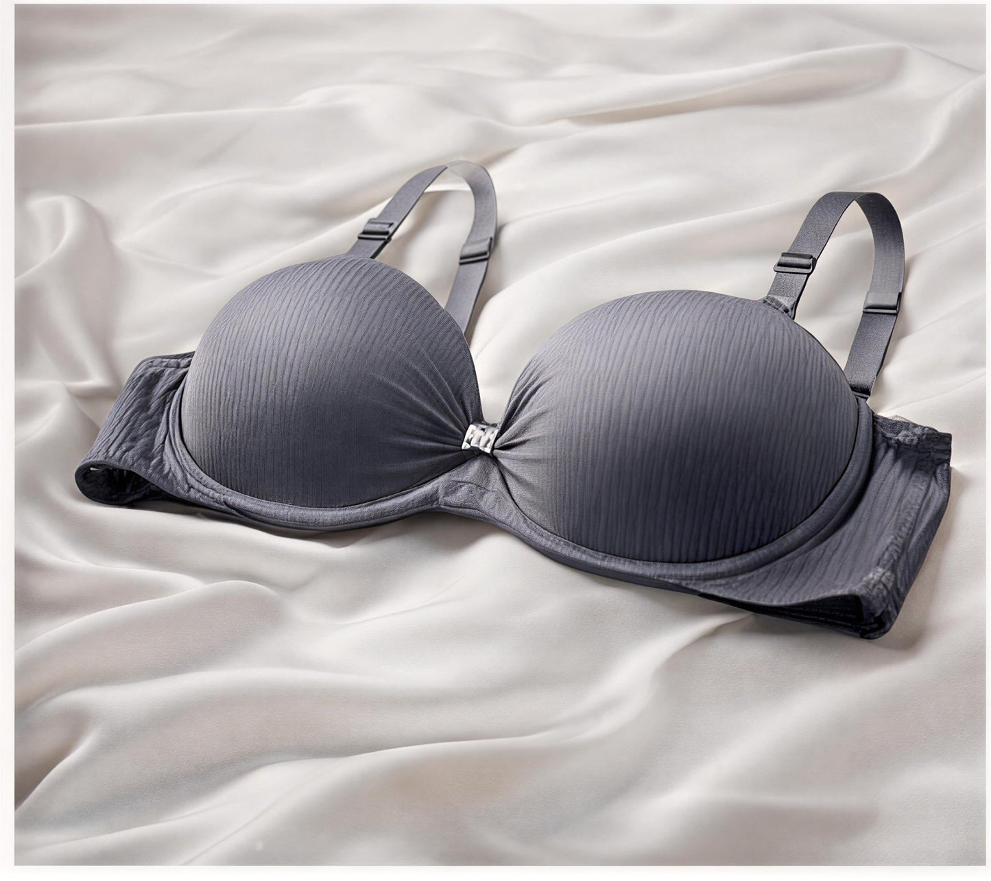 DMORA Ribbed Sculpt Padded Bra - My Store 5