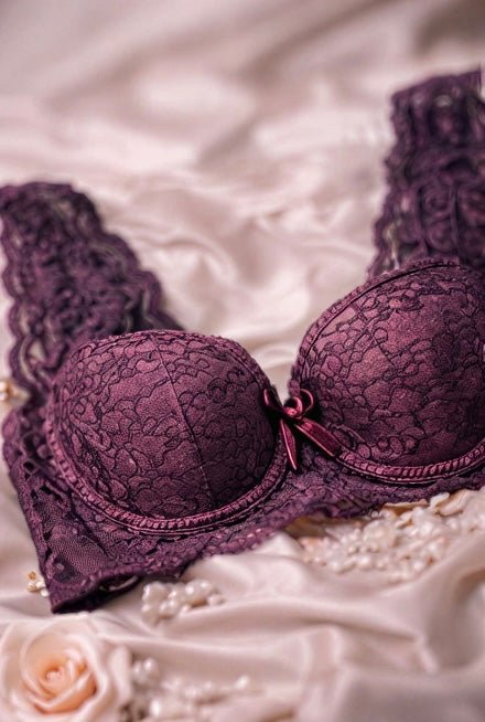 DMORA Royale Lace Padded Bra - My Store 5