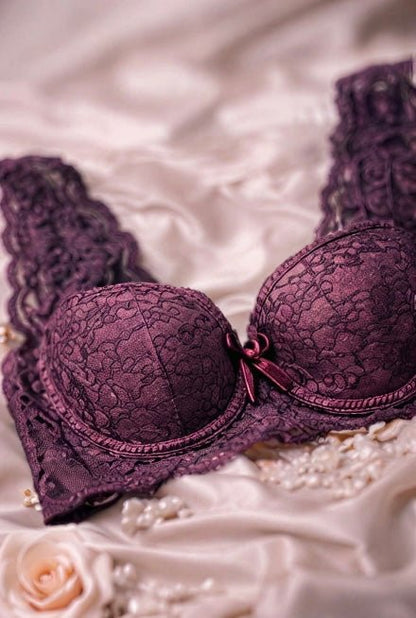 DMORA Royale Lace Padded Bra - My Store 5