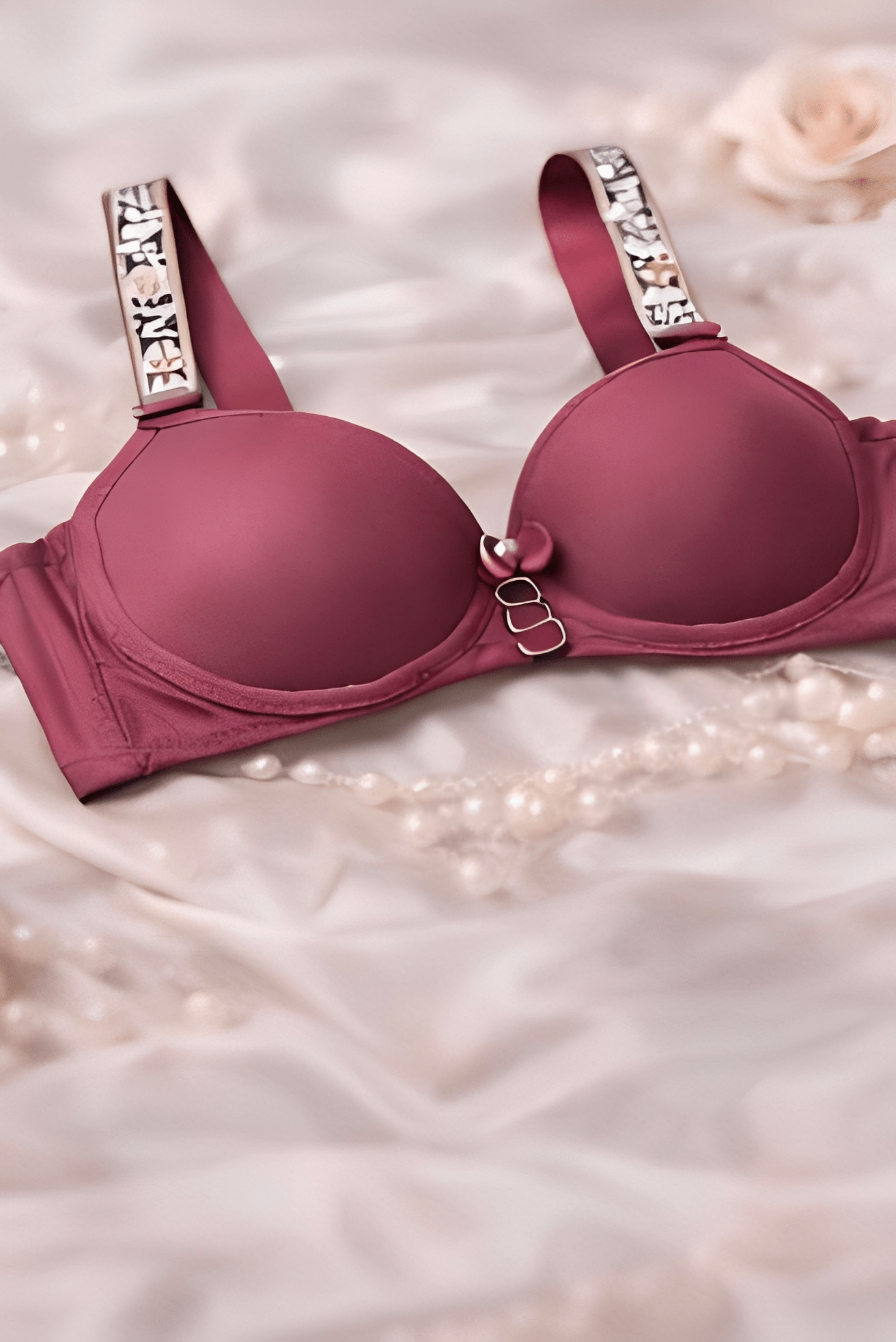 DMORA Signature Strap Padded Bra - My Store 5
