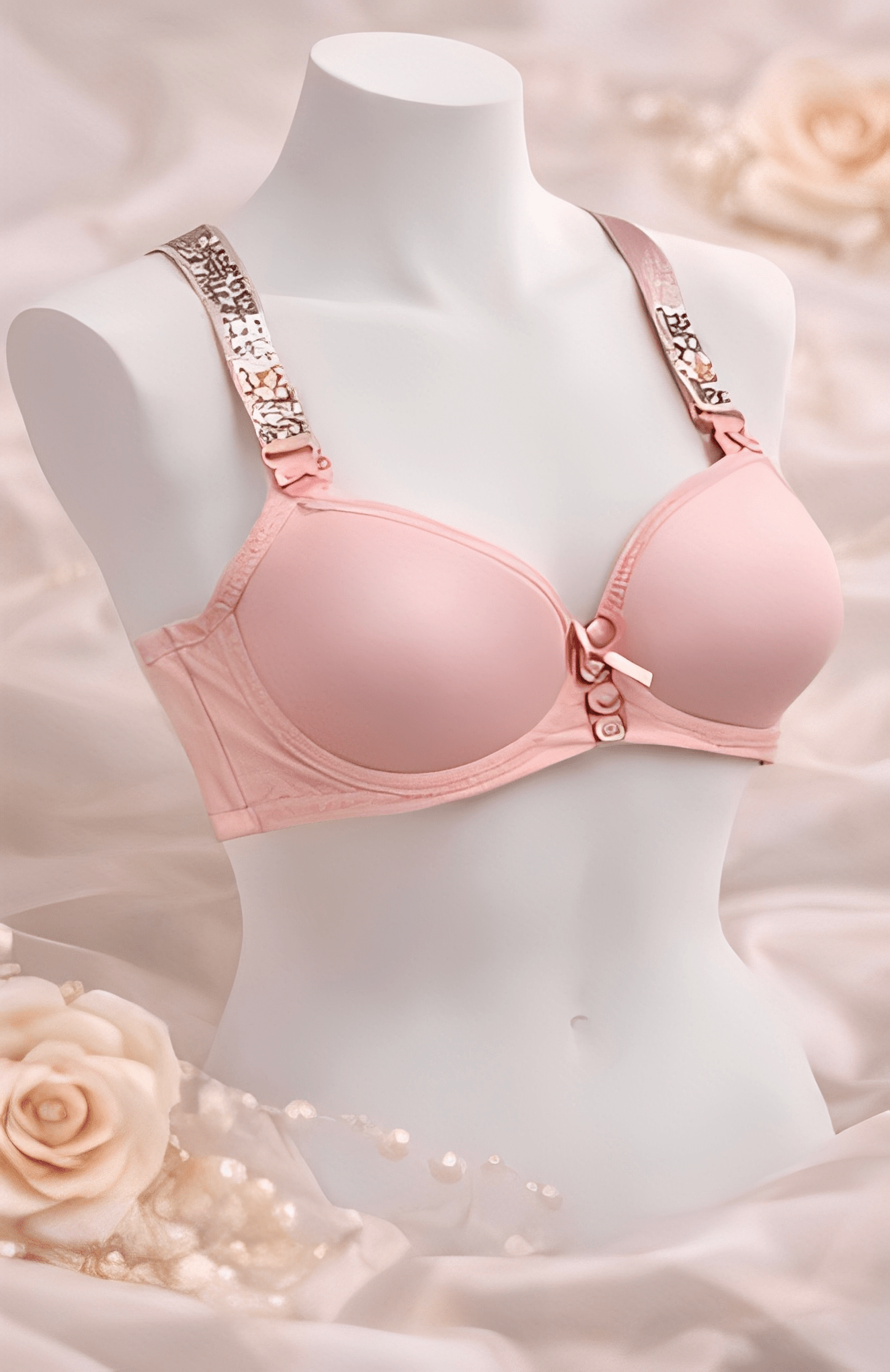 DMORA Signature Strap Padded Bra - My Store 5