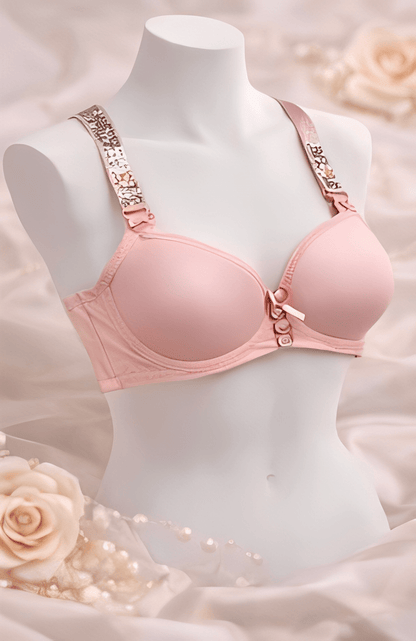 DMORA Signature Strap Padded Bra - My Store 5