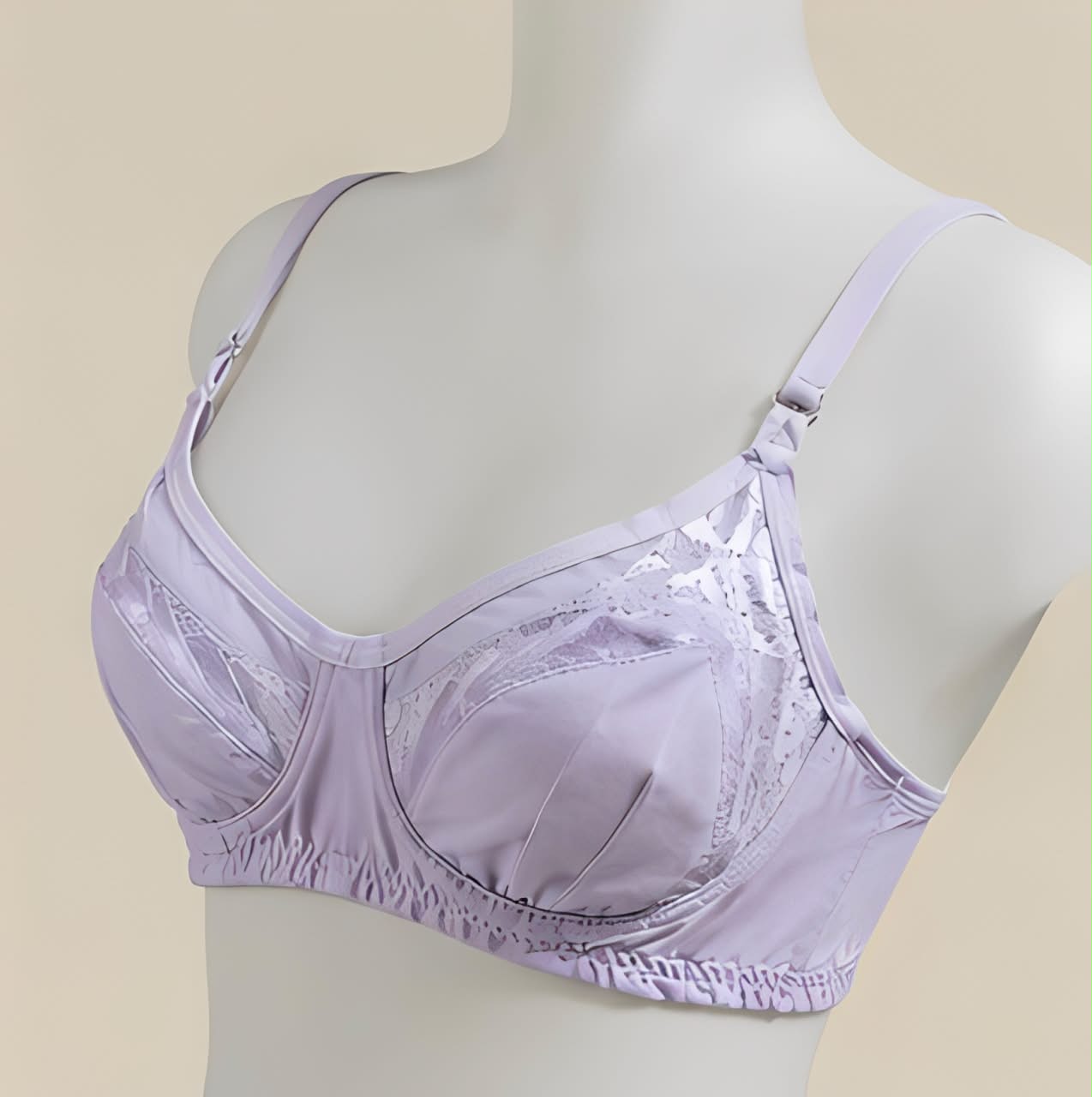 DMORA Soft Lace Triangle Bra - My Store 5
