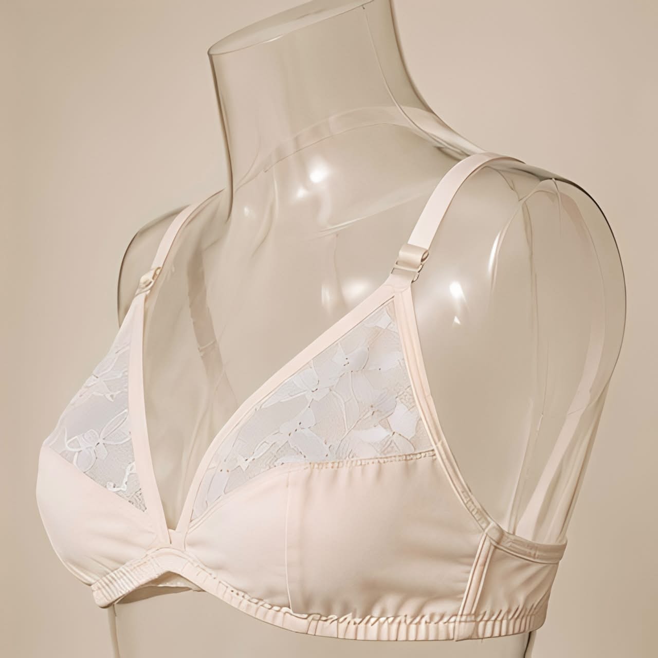 DMORA Soft Lace Triangle Bra - My Store 5