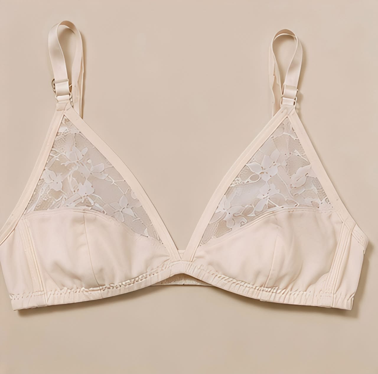 DMORA Soft Lace Triangle Bra - My Store 5