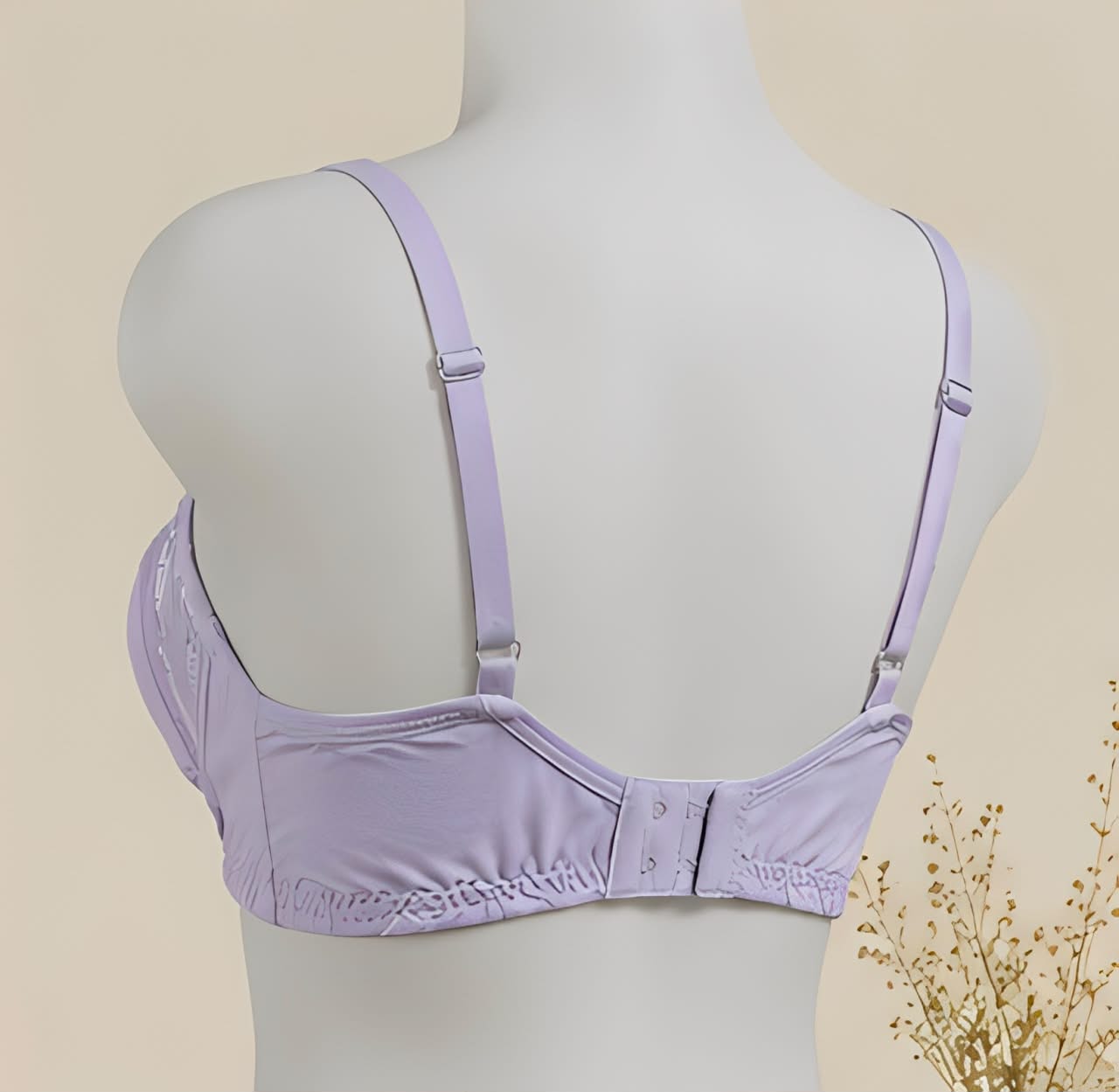 DMORA Soft Lace Triangle Bra - My Store 5