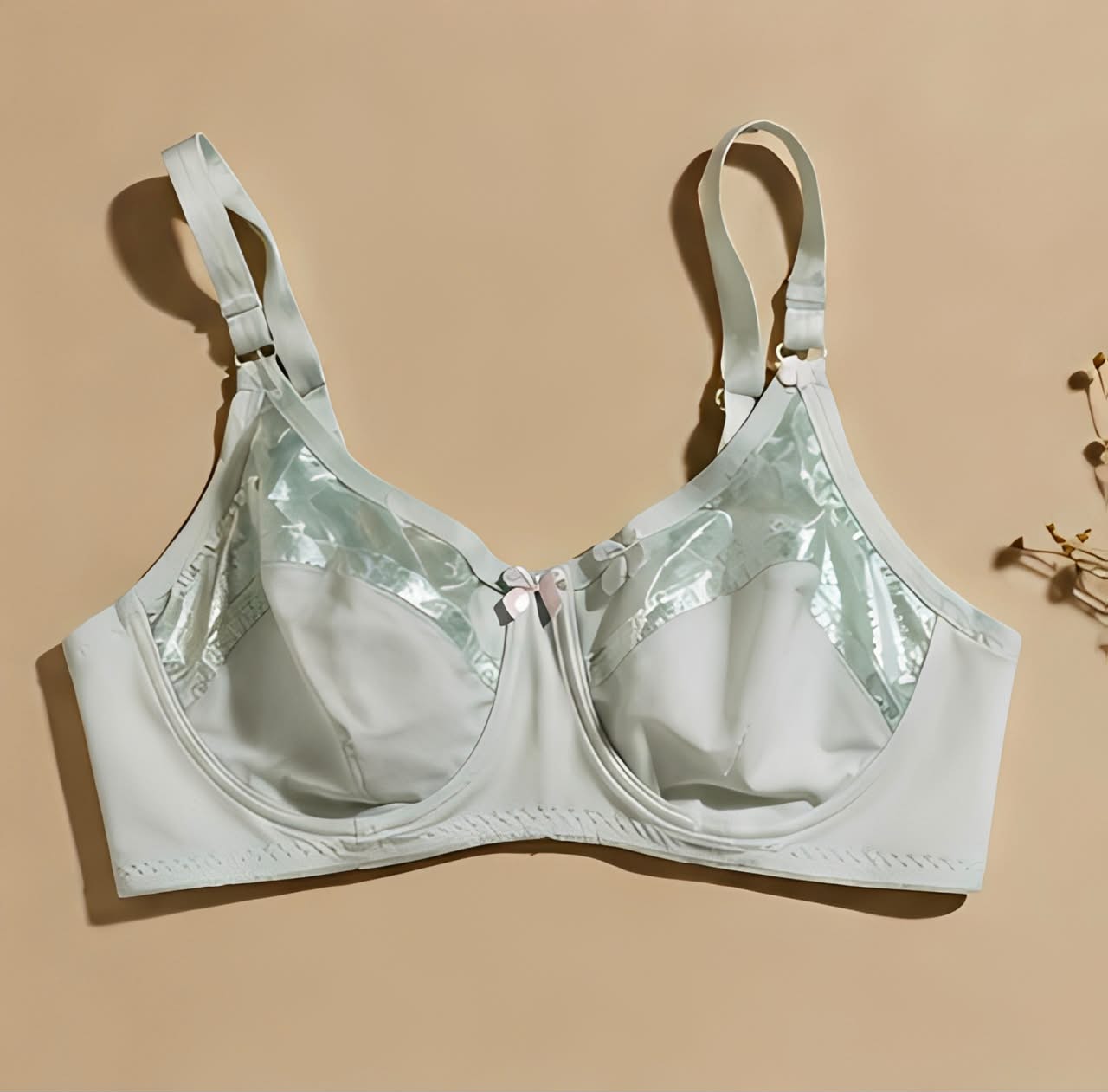 DMORA Soft Lace Triangle Bra - My Store 5
