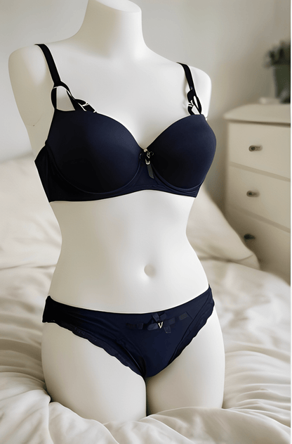DMORA Soft Padded Bra & Panty Set - My Store 5