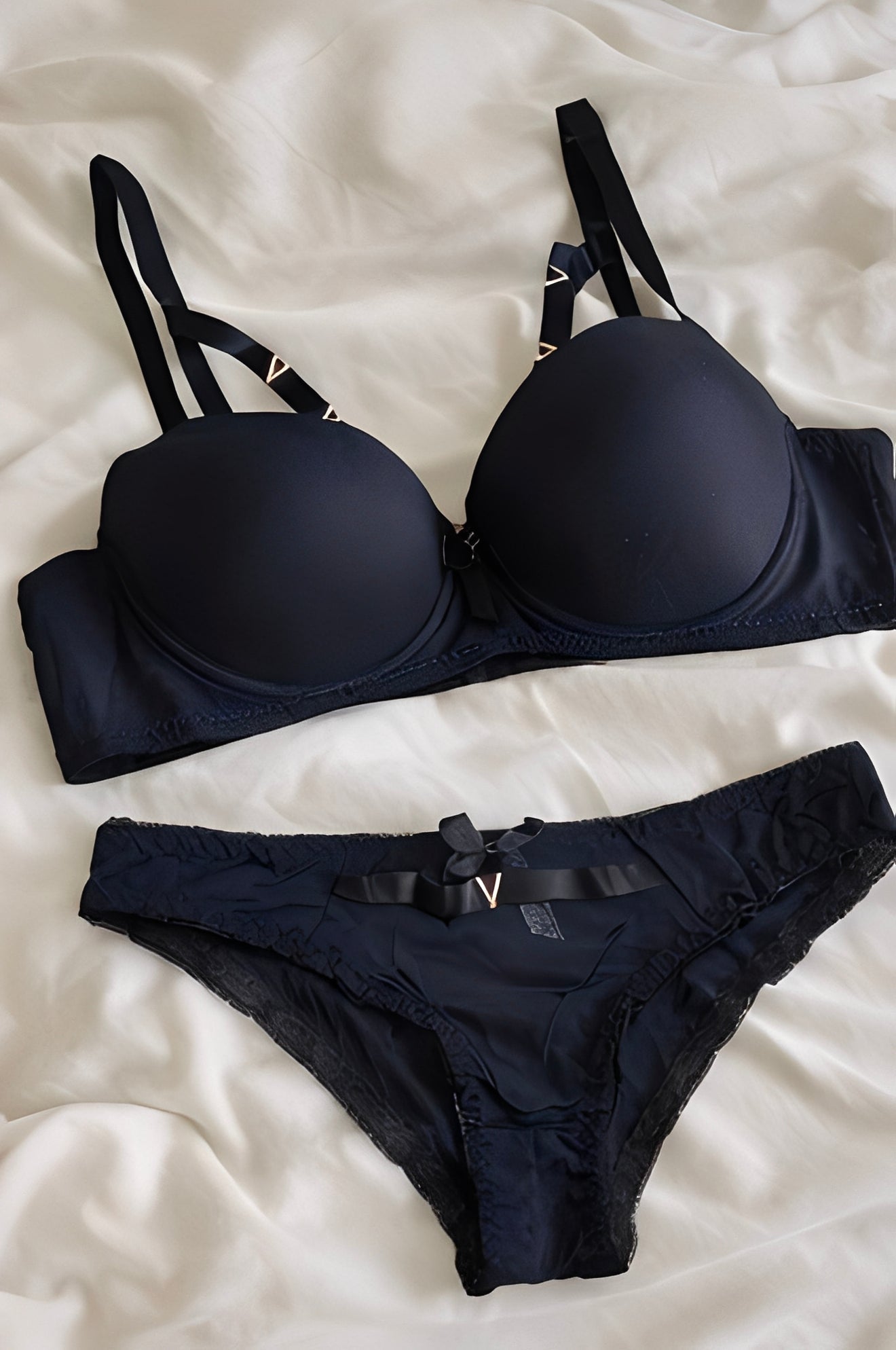 DMORA Soft Padded Bra & Panty Set - My Store 5