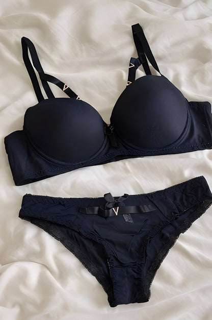 DMORA Soft Padded Bra & Panty Set - My Store 5