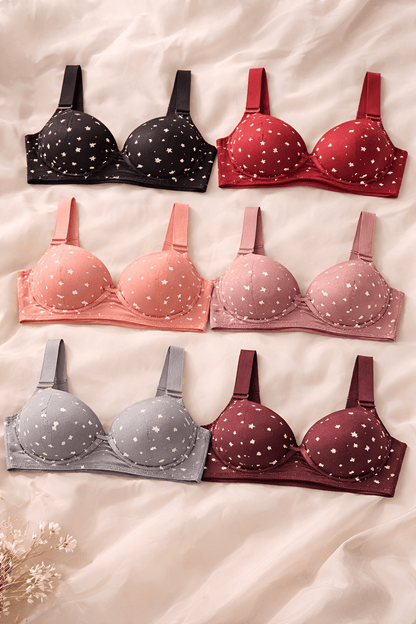 DMORA Star Comfort Padded Bra - My Store 5